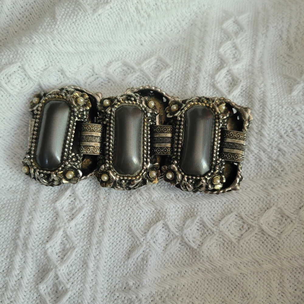 Elegant Silver and Gold Women's Bracelet